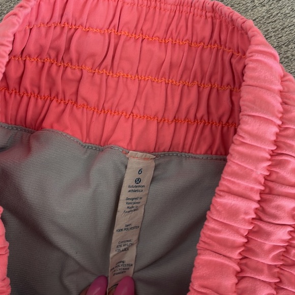 Lululemon Shorts with build in Pants. Size Six. The cutest!! - Picture 5 of 9